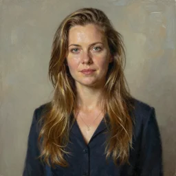 an oil portrait of sigrid vocalist