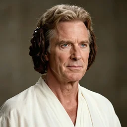 candid portrait of george bush as princess leia by greg rutkowski