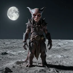 cthulhu with face of 🤡 the lunar surface, moon, high detail, artstation, horizon, photorealistic, movie still