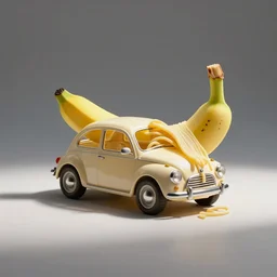 spaghetti car banana