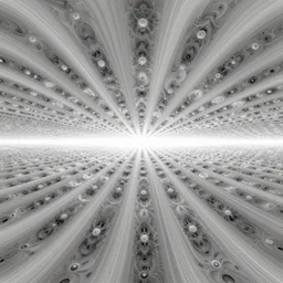wide angle view, 3d stereoscopic equirectangular 360 infinite fractals, fov 90 degrees, horizon centered, yaw 0 degrees