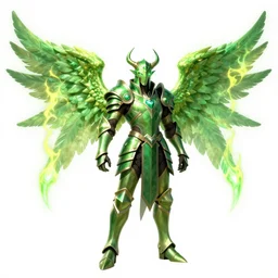 whimsical fantasy character portrait, bright armor male warlock with 6!!!! burning!!!!!!!! angel wings, ultra realistic, wide angle, intricate details, emerald artifacts, sharp focus, highly detailed by peter mohrbacher, hajime sorayama, wayne barlowe, boris vallejo, aaron horkey, gaston bussiere, craig mullins