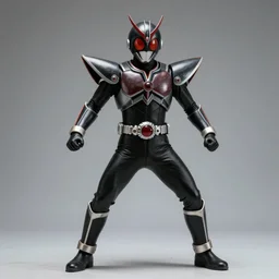 character portrait of the guyver 1 unit, guyver dark hero, tokusatsu, rubber suit