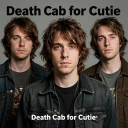 The Typical Death Cab for Cutie Album Cover, realistic, hyperrealistic, highly detailed, very detailed, ultra detailed, HD quality, 4k resolution, 8k resolution, trending on Artstation