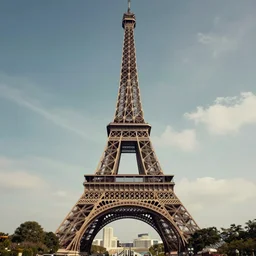 eiffel tower by lee madgwick, fantasy art