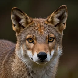 the face of a mammal