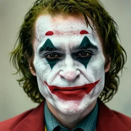 photo of John Noble as the Joker by Lee Jeffries, head shot, detailed, award winning, Sony a7R