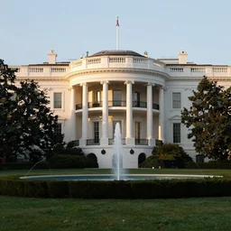 the white house, early morning sun by piranesi