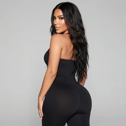 kim kardashian photoshoot from behind
