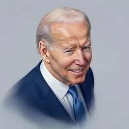 portrait of joe biden, smiling down from above turning away forward, artstation winner by victo ngai, kilian eng and by jake parker vibrant colors, winning - award masterpiece, fantastically gaudy, aesthetic octane render, 8 k hd resolution