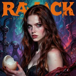 bleach brunette female portrait, long hair, id magazine, ragnarok, 🥚 🦑, epic lovecraft scene, weird, strange, surreal, david cronenberg kilian eng vibrant colours, dynamic lighting, photoreal, award winning masterpiece, fantastically beautiful illustration, aesthetics by beksinski, dan mumford, trending on artstation, art by greg rutkowski, 8 k