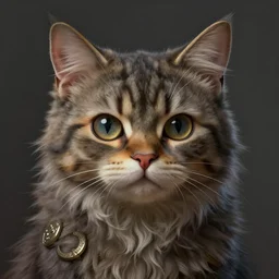 cute monster cat, d & d, fantasy, portrait, highly detailed, digital painting, trending on artstation, concept art, sharp focus, illustration, art by artgerm and greg rutkowski and magali villeneuve