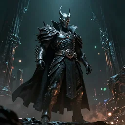 cyberpunk lich king by vitaly bulgarov