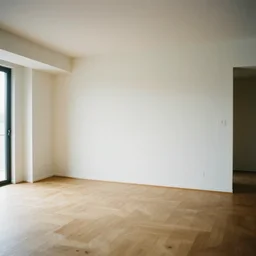 empty modern home interior, color photograph, canon eos c 3 0 0, ƒ 1. 8, 3 5 mm, 8 k, medium - format print