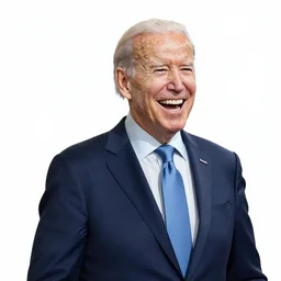 Super Evil Joe Biden laughin, cover art by Stephen Bliss, Boxart