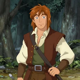 guybrush threepwood in the style of steve purcell