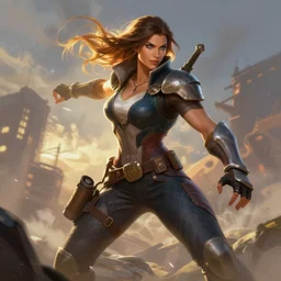 hollywood actor as an apex legends character digital illustration portrait design by, mark brooks and brad kunkle detailed, gorgeous lighting, wide angle action dynamic portrait