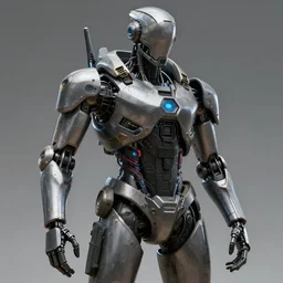 concept art cyber assassin robot tactical future era digital painting highly detailed render 4 k 8 k hd trending on artstation
