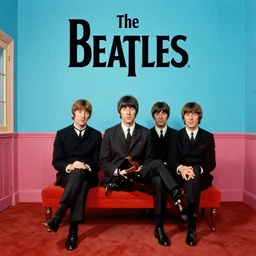 the beatles album art by wes anderson