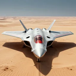 professional photograph of a beautiful neo - futuristic simplified symmetrical stealth fighter docked on a desert plateau by ilm, denis villeneuve, emmanuel shiu, zaha hadid, vapor, cinematic architectural scale, red paint detail, f - 2 2, manga, dramatic, volumetric, concept art, hard surface, hyperrealism, high detail, trending on artstation, sharp focus, rendered in octane
