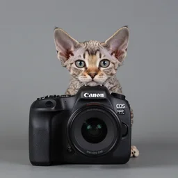 curly haired kitten, Canon EOS R3, f/1.4, ISO 200, 1/160s, 8K, RAW, unedited, symmetrical balance, in-frame