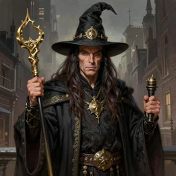 a portrait of ozzy osborne as a wizard, urban motifs, intricate, elegant, highly detailed, digital painting, trending on artstation, concept art, smooth sharp focus, illustration, art by artgerm and greg rutkowski