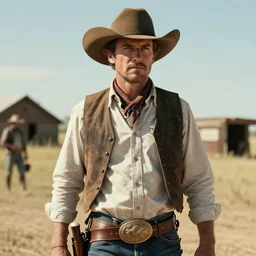 freeman morgan as cowboy in america movie