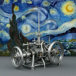 divine chaos engine by kay nielsen and karol bak and vincent van gogh