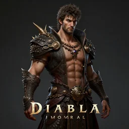 diablo immortal in unreal engine 5, au naturel, hyper detailed, digital art, trending in artstation, cinematic lighting, studio quality, smooth render, unreal engine 5 rendered, octane rendered, art style by klimt and nixeu and ian sprigger and wlop and krenz cushart