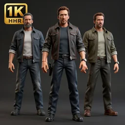 3 d render of a nicolas cage action figure. realistic. photo. photorealistic. detailed. high quality. high resolution. lossless quality. lossless. 8 k. hdr. 4 k. 8 k resolution. 1 6 k resolution