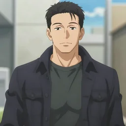 a photo of gman in the style of anime, high quality, detailed, hd