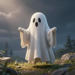 a friendly ghost