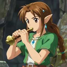 ocarina of time, diamonds, highly detailed, anime, artgerm, artstation, soft light, sharp focus, illustration