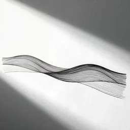 spectacularly minimalistic well planned long lines of abstract art with details, pen art drawing is superb yet simple, genius in it's minimalistic statement