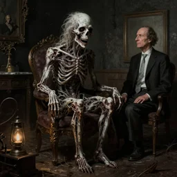 catatonic schizophrenic, macabre, claustrophobia, by h. r. giger, by francis bacon, by ed schaap