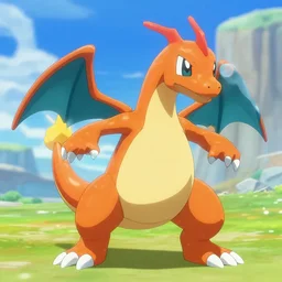 Pokémon official, in game screenshot Sword and shield, fire type crocodile, official artwork, bulbapedia, fire alligator, trending on Artstarionhd, iconic character