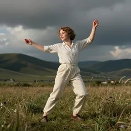 The Gracehoper was always jigging ajog, hoppy on akkant of his joyicity
