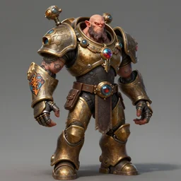 Portrait of a cyclops warforged paladin with magic sleeve tatoos, full body by Greg Rutkowski, bionicle, masterpiece, intricate, mecha, trending on ArtStation