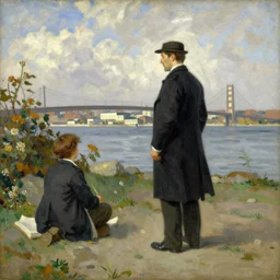 an artwork by william james glackens