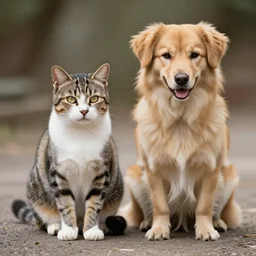 a cat - dog, wildlife photography