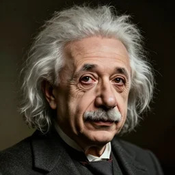 ape einstein portrait