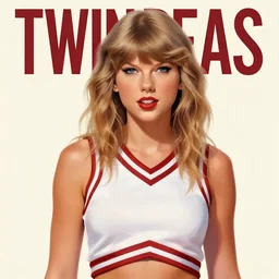 twin peaks movie poster art of taylor swift as the cheerleader, nostalgic, highly detailed, digital painting, artstation, concept art, smooth, sharp focus, illustration, artgerm, leyendecker, wlop by katherine lam