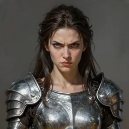 The angry Godess Hera, portrait, highly detailed, digital painting, artstation, concept art, smooth, detailed armor, sharp focus, beautiful face, symmetric face, cinematic, videogame cover art, illustration, fantasy, art by Artgerm and Greg Rutkowski and Alphonse Mucha