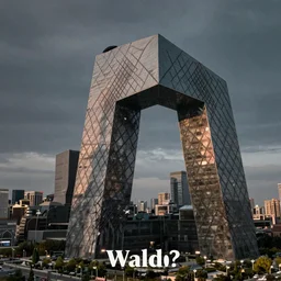 Where in downtown Beijing is Waldo?
