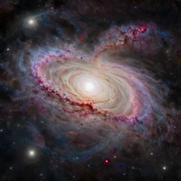 galaxies and nebulae, oil painting