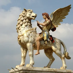 bellerophon facing the chimera