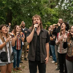 But at the end of the day, we all just sing.