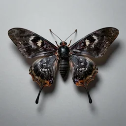 poison moths darkart creepy 8k hyperrealism