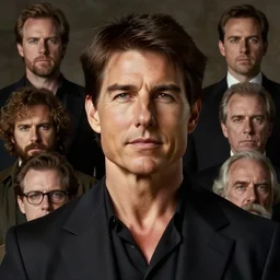 portrait of tom cruise in the style of wayne barlowe, gustav moreau, goward, bussiere, roberto ferri, santiago caruso, luis ricardo falero, austin osman spare