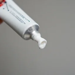 music coming out of a tube of toothpaste